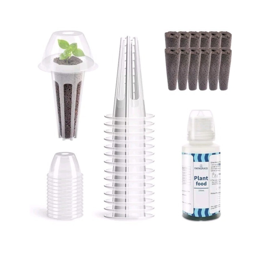 12 Set Seed Pod Kit for Indoor Garden, Hydroponics Garden Accessories Fafagrass